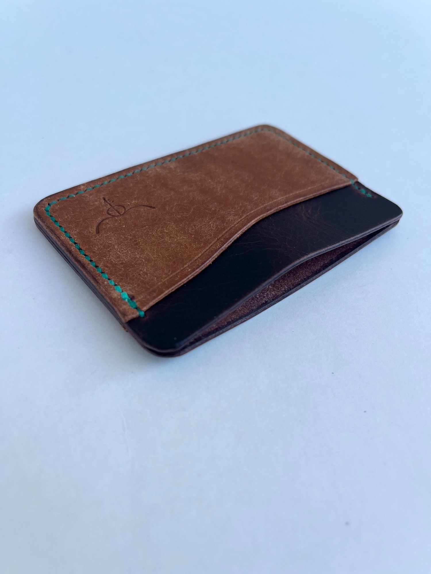 Image of Cognac Pueblo/Waxy Tobacco horizontal cardholder 