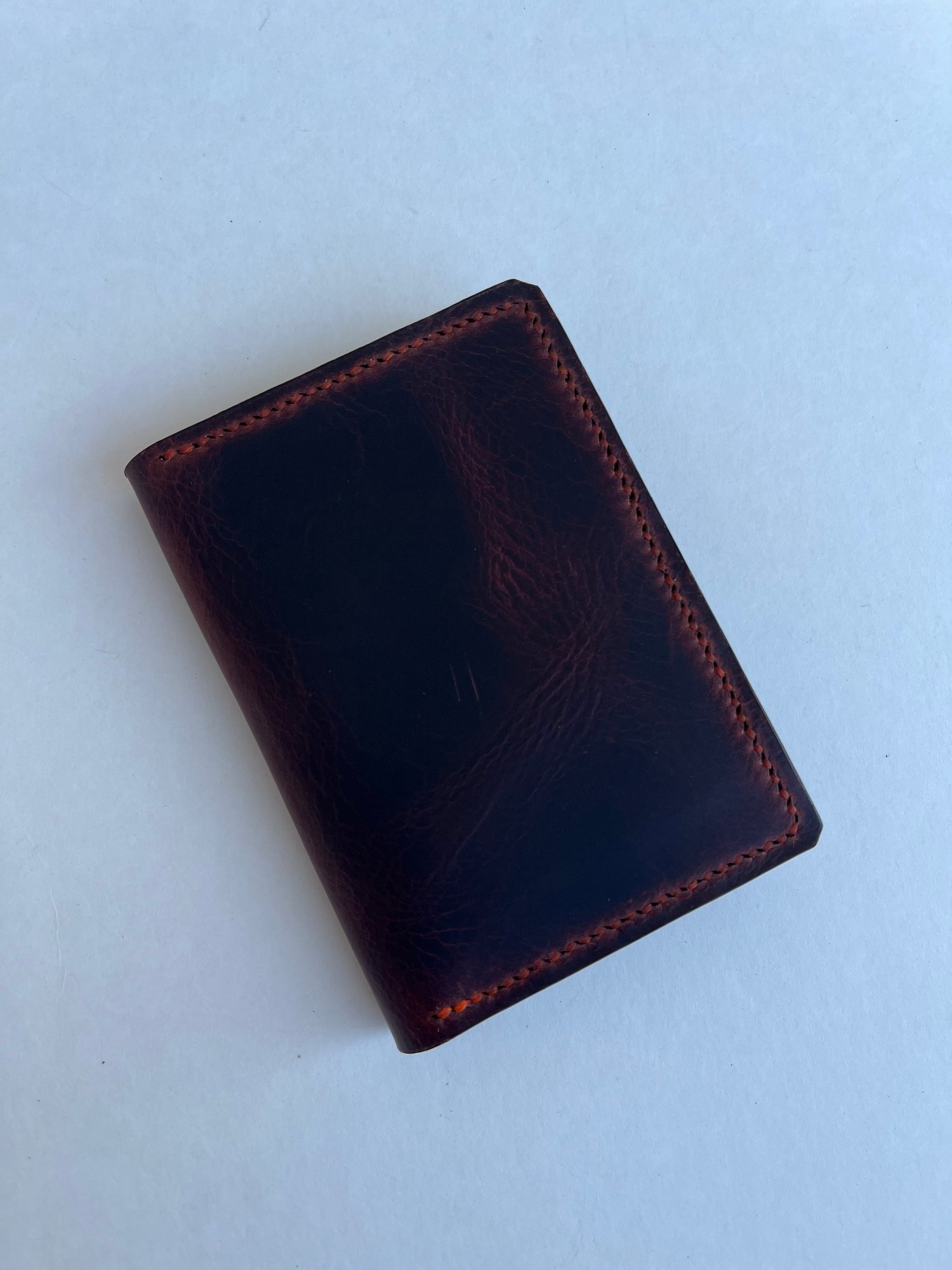 Image of Waxy Tobacco Vertical Cardholder 