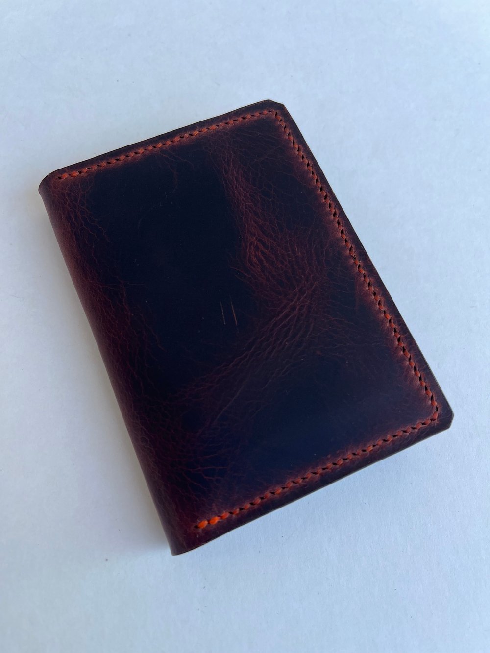 Image of Waxy Tobacco Vertical Cardholder 