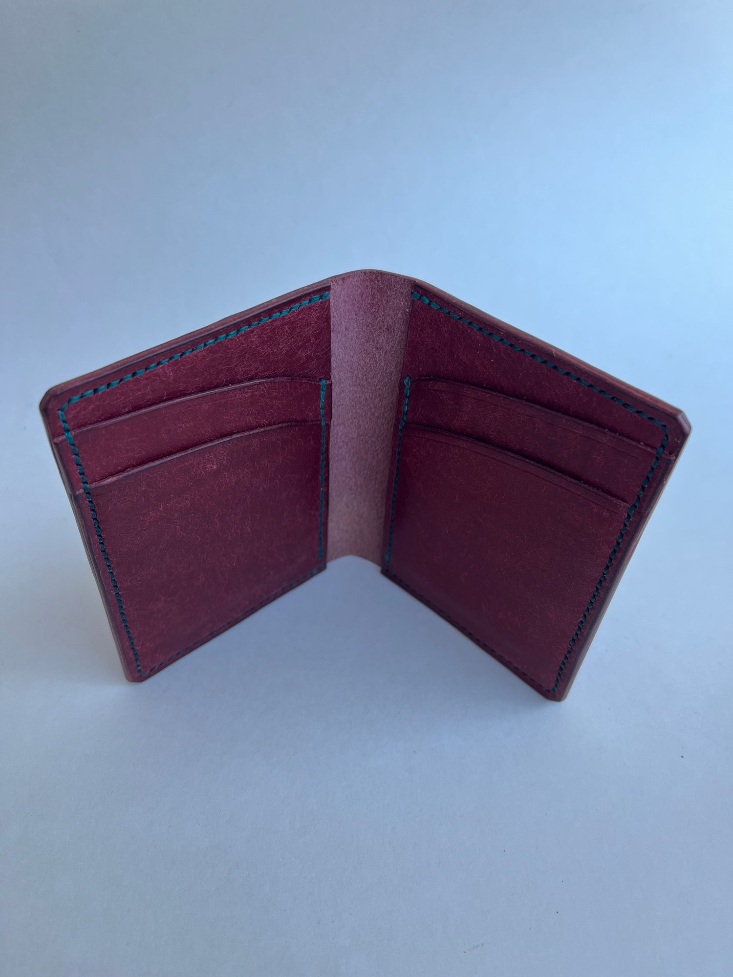 Image of Bordeaux Pueblo Vertical Cardholder 