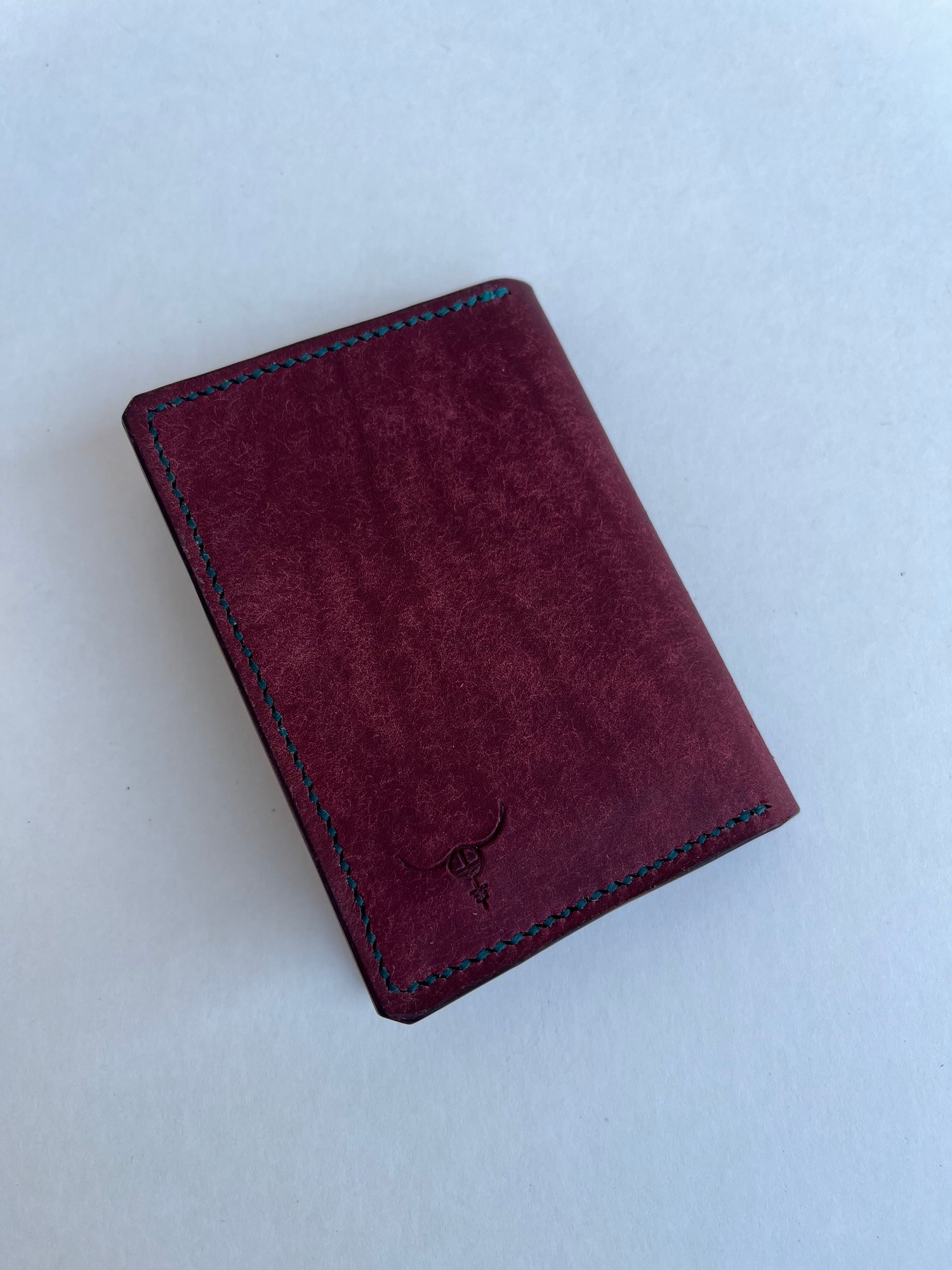 Image of Bordeaux Pueblo Vertical Cardholder 