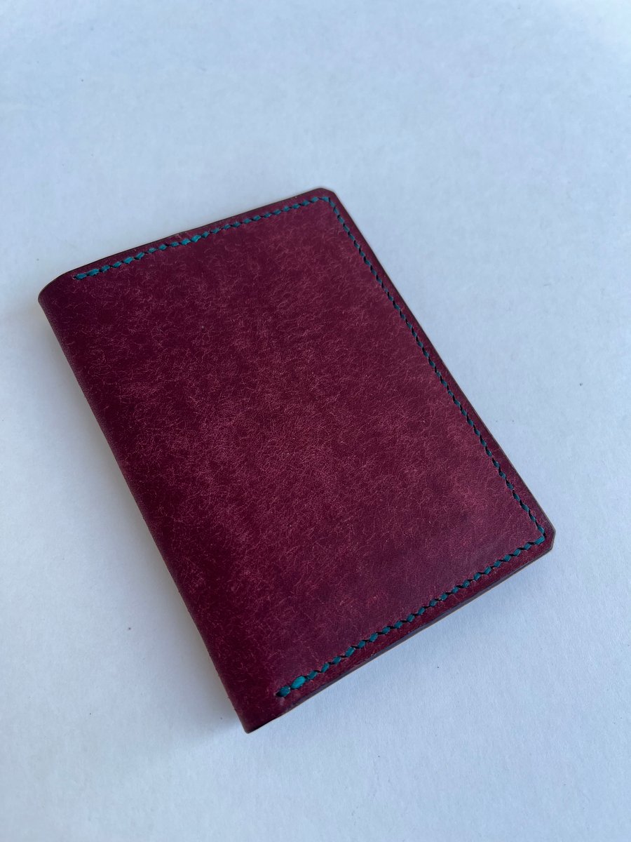 Image of Bordeaux Pueblo Vertical Cardholder 