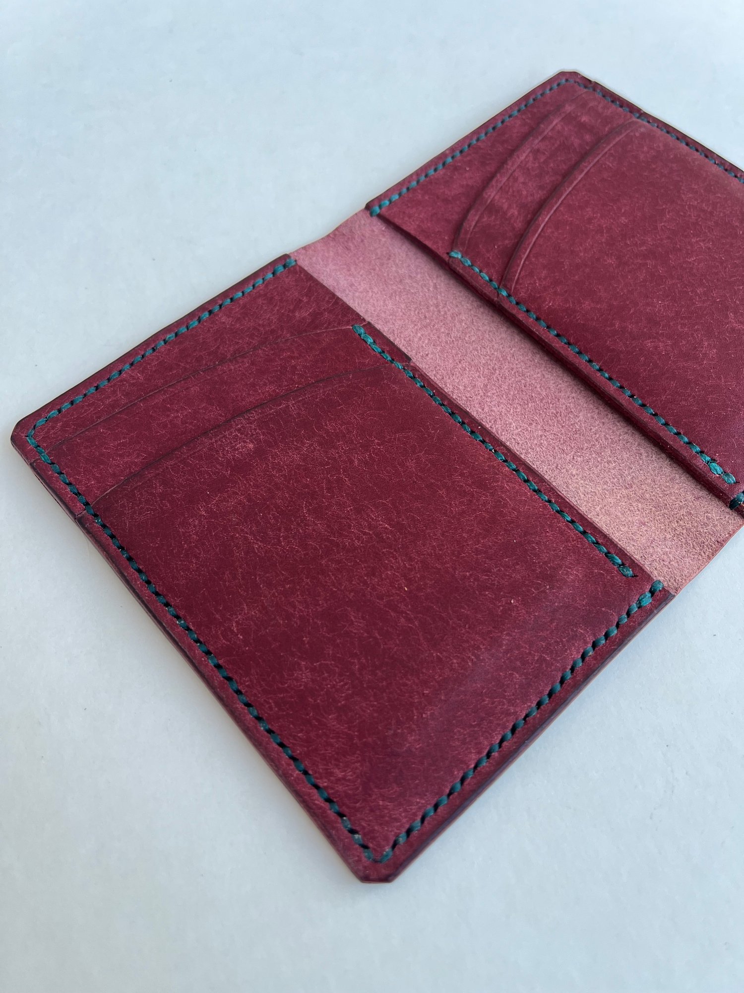 Image of Bordeaux Pueblo Vertical Cardholder 