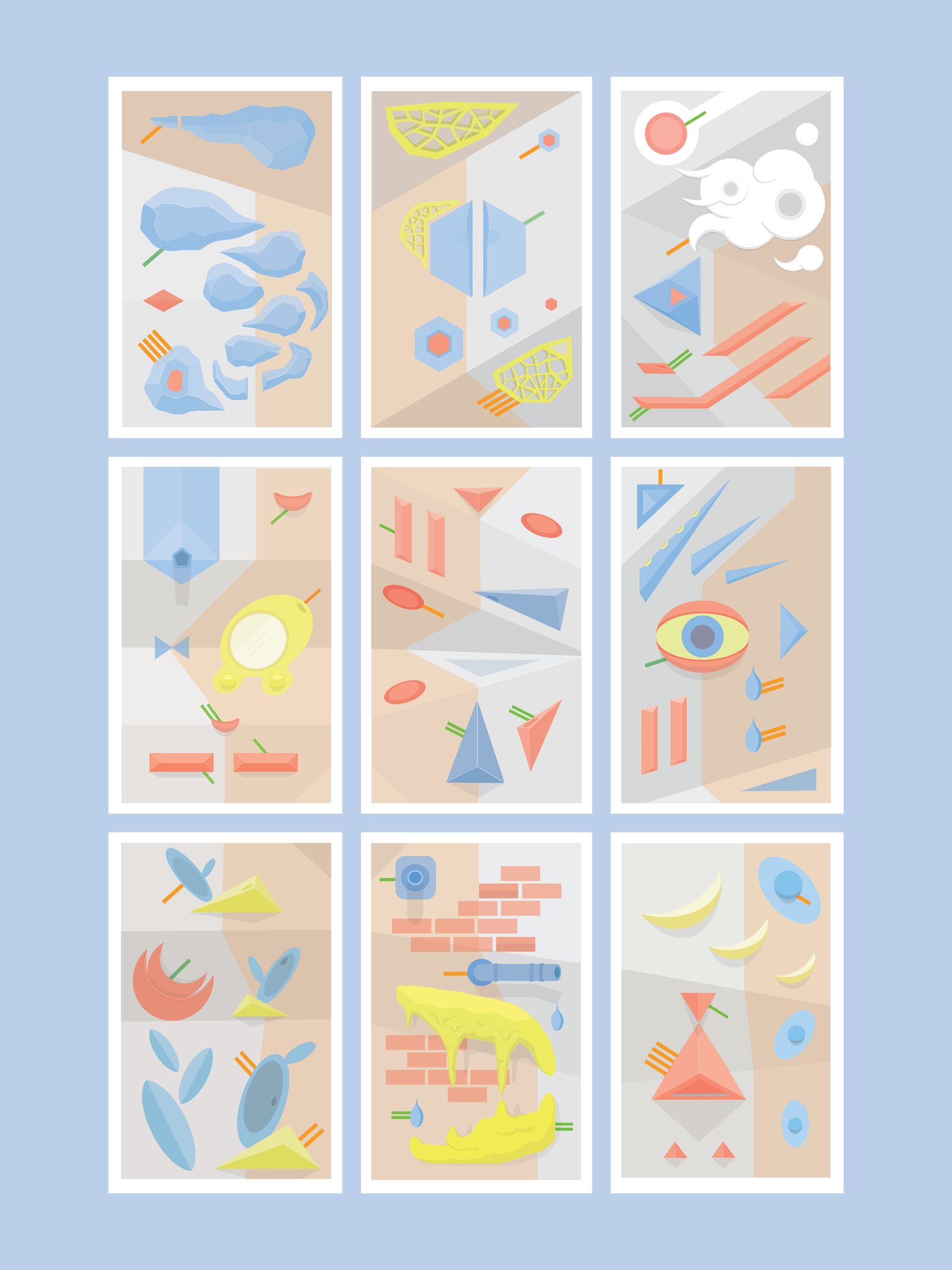 Image of Paper Problems - Postcard Set