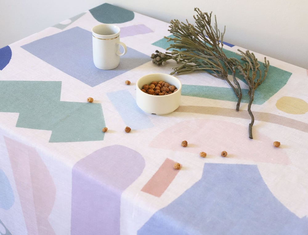 Image of CUT OUTS TABLE CLOTH or RUNNER 