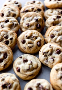 Mini Chocolate Chip Cookies