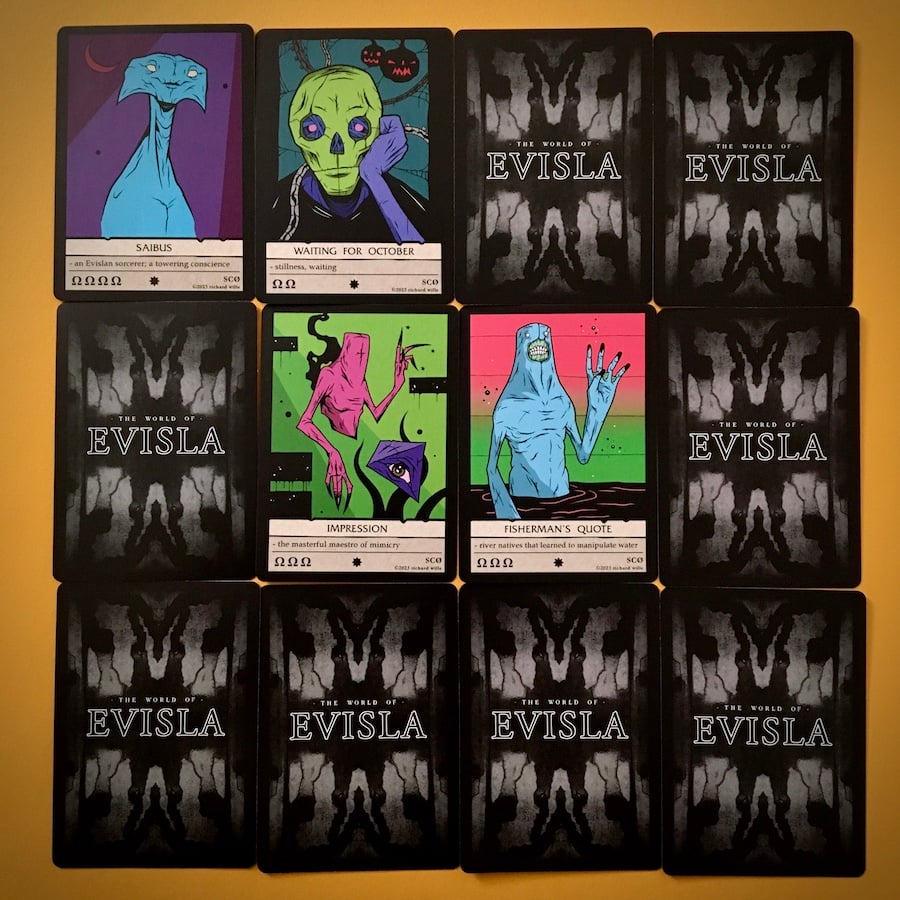 Image of Evisla Trading Cards Remastered - Sour candy Expansion Pack