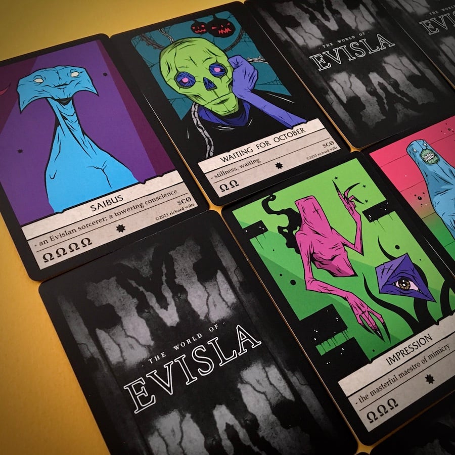 Image of Evisla Trading Cards Remastered - Sour candy Expansion Pack