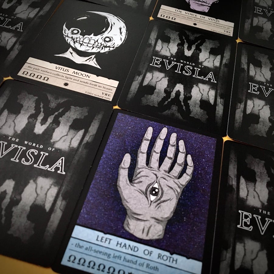 Image of Evisla Trading Cards Remastered - Vitus Roth Expansion Pack