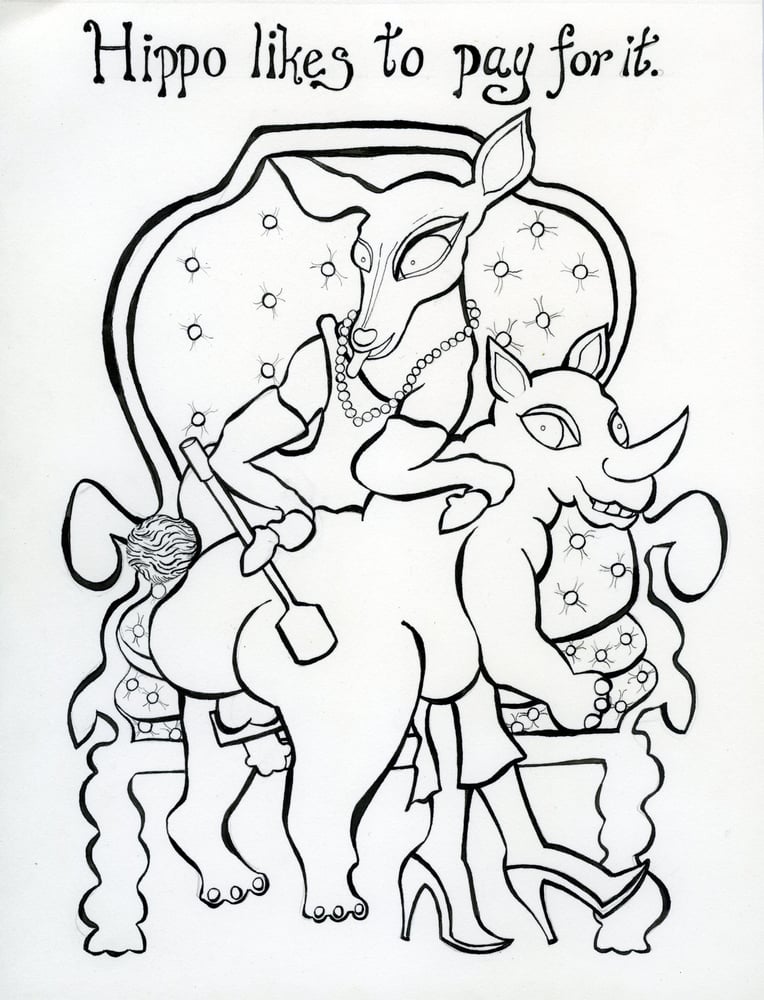 Image of Animal Sex Coloring Book