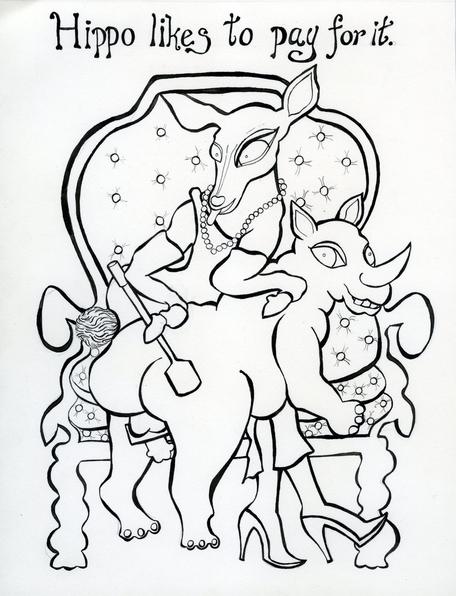 Image of Animal Sex Coloring Book