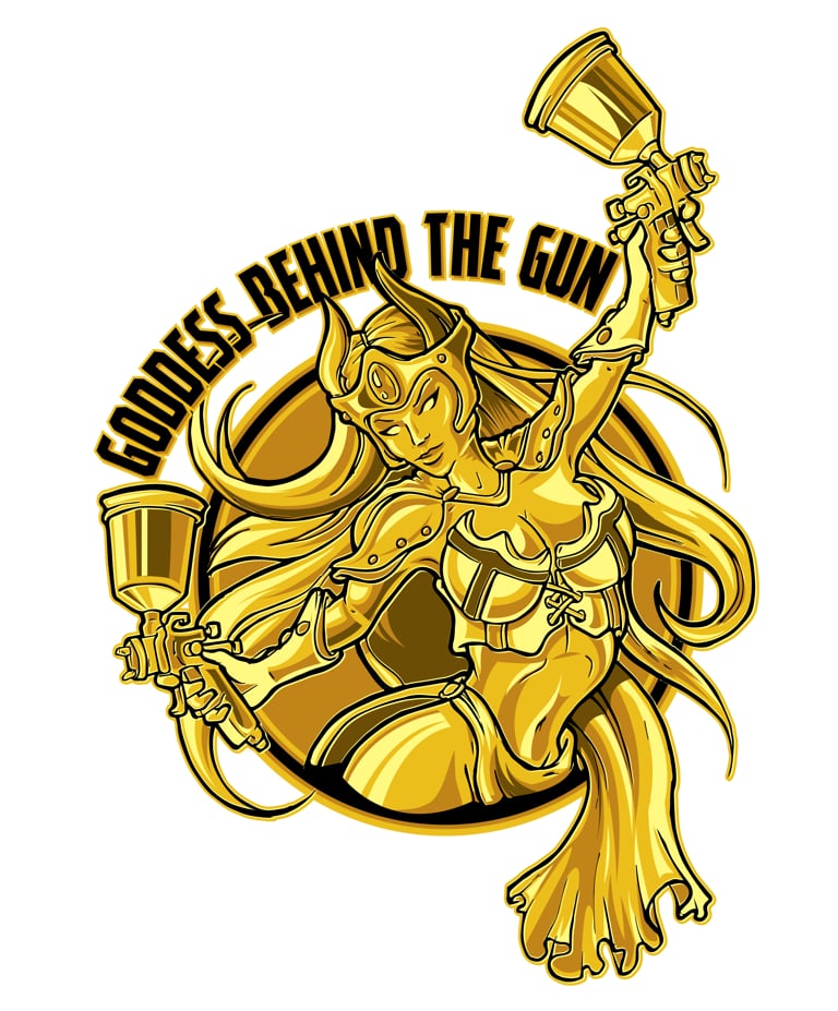Image of Goddess Behind The Gun Slap Set