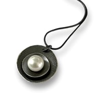 Image 2 of Black oyster pendant 