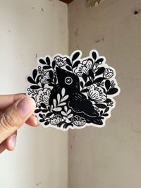 Image 2 of Little Crow Sticker