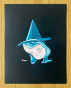 Image of Witch Print Silkscreen Poster