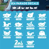 Sea Parade Decals