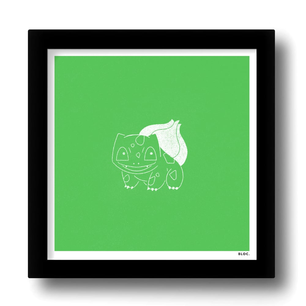 001 - Bulbasaur - Giclee Print