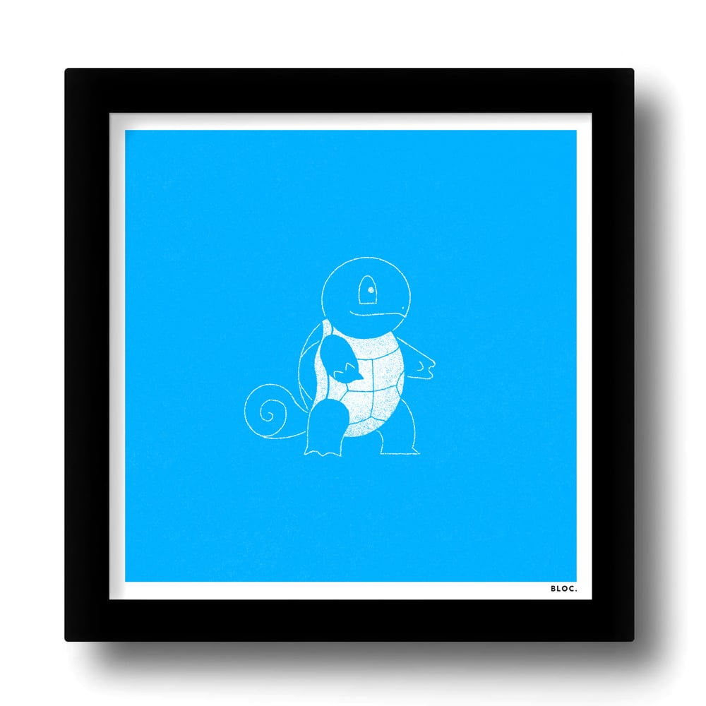 007 - Squirtle - Giclee Print
