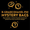 B-Grade Enamel Pin Mystery Bags