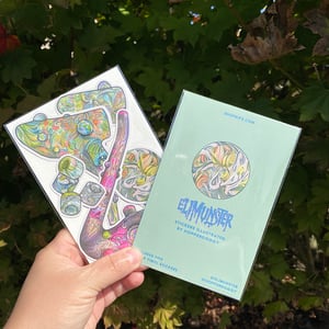 Image of ELIMUNSTER X HOPPERDOGGY / sticker pack