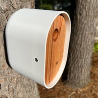 Image 1 of The Modern White Birdhouse