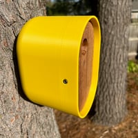Image 1 of The Modern Yellow Birdhouse