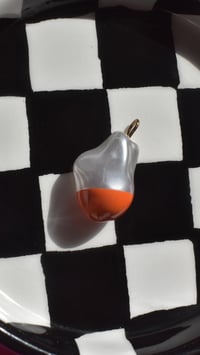 Image 2 of Hand Painted Faux Pearl Charm