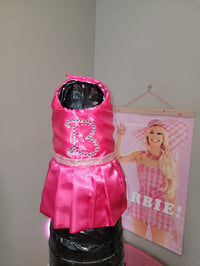 Image 4 of Pink polkadot reversible Barbie dress 👗 