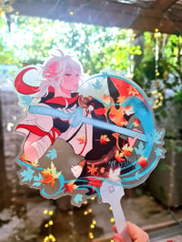 Image 1 of Kazuha PVC fans , genshin impact