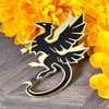 Four-Winged Wyvern Enamel Pin