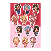 LOONA Shake It! Sticker Sheet
