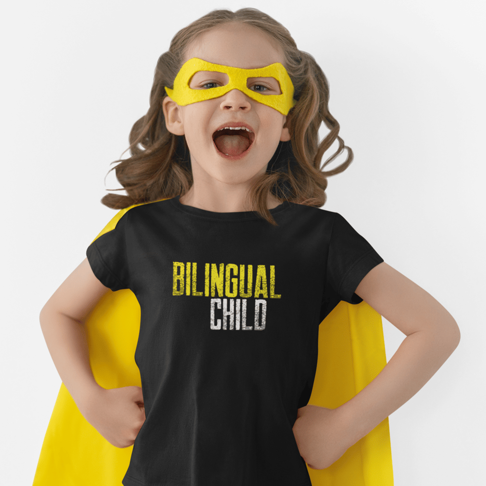 BILINGUAL CHILD - Youth Short Sleeve Genderless T-Shirt