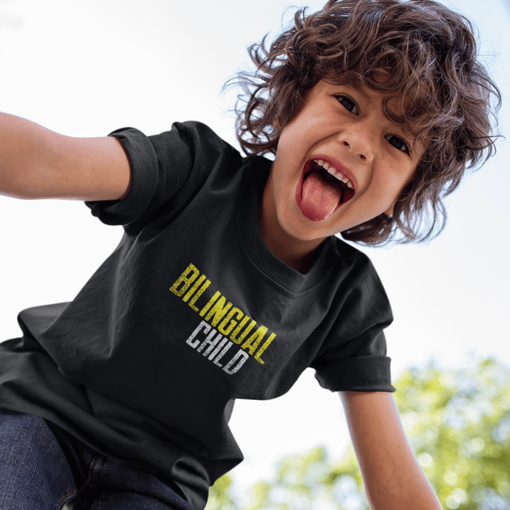 BILINGUAL CHILD - Youth Short Sleeve Genderless T-Shirt