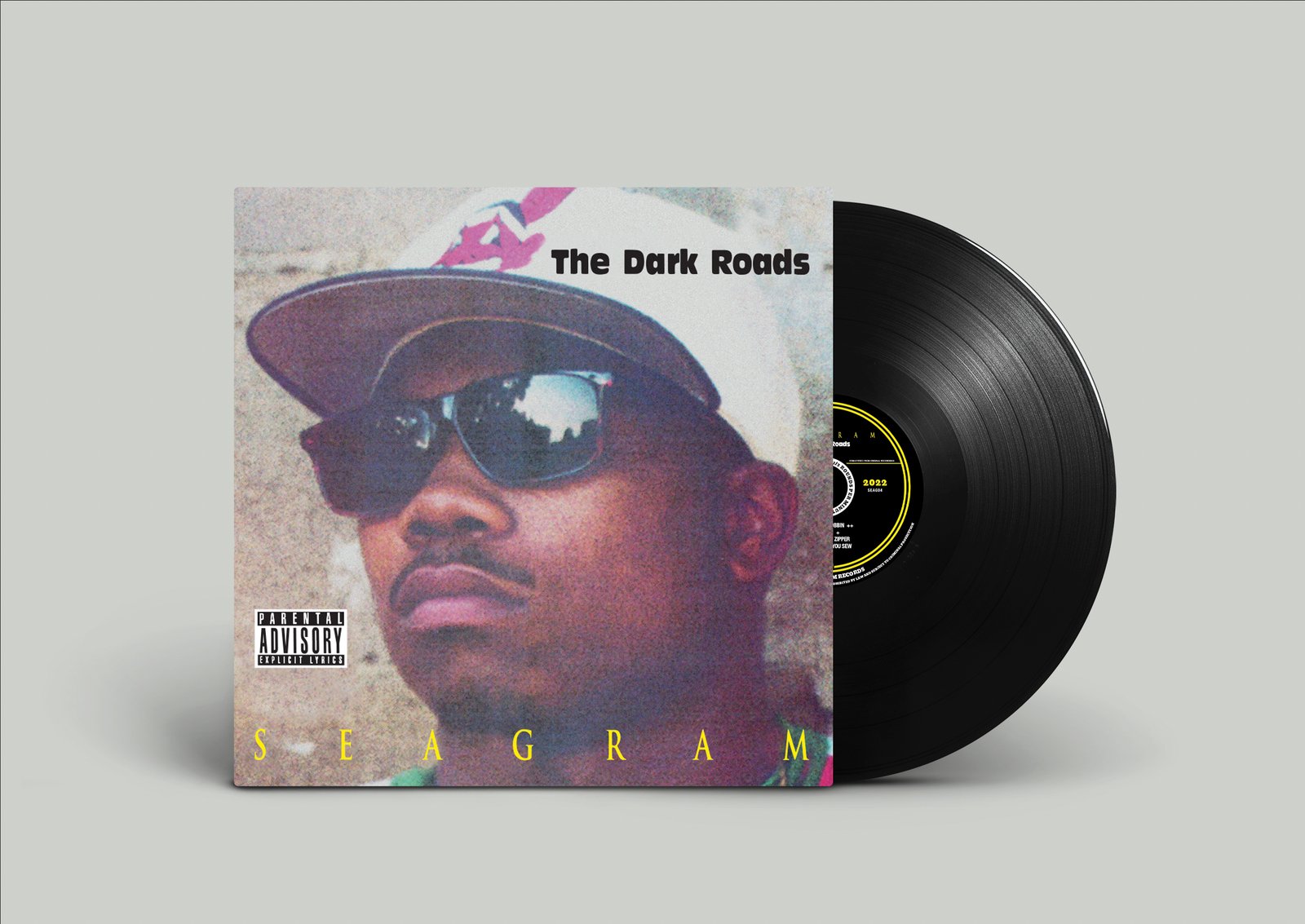 LP: SEAGRAM – The Dark Roads 1992-2022 Reissued by Seagram Records  (Oakland, CA)