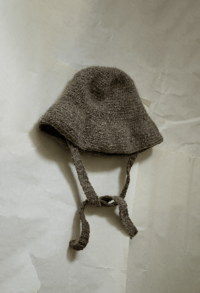 Image 2 of cloche tied hat