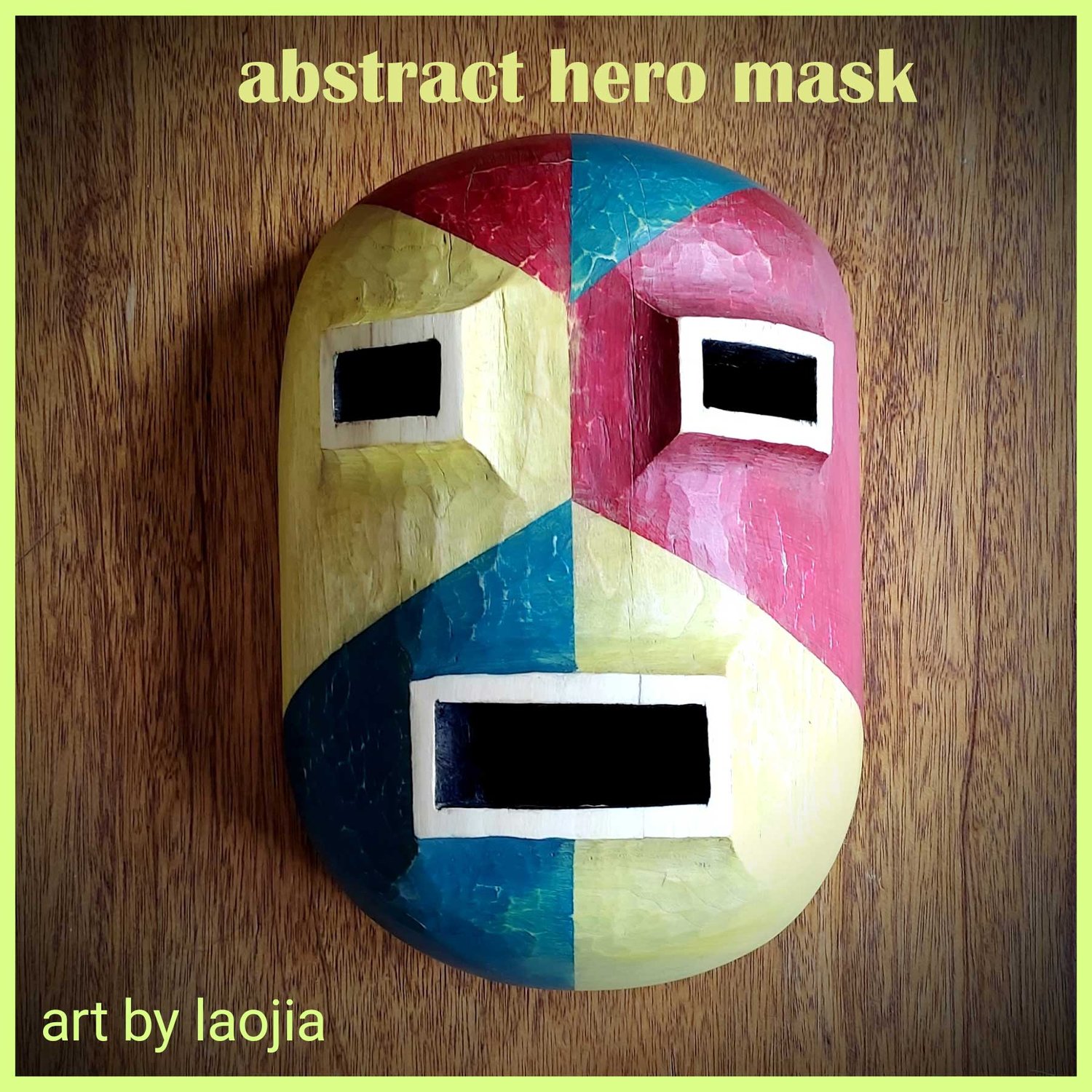 Image of ABSTRACT HERO MASK