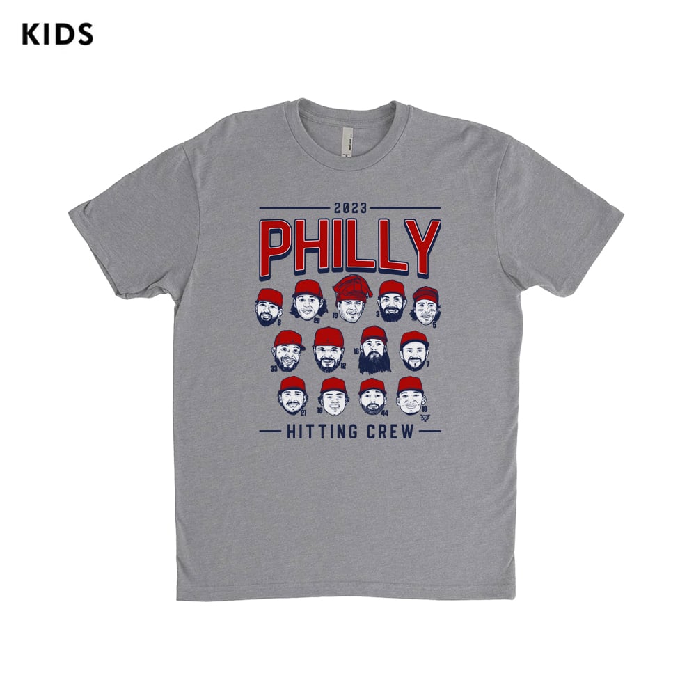 Image of 2023 Philly Hitting Crew Kid's T-Shirt