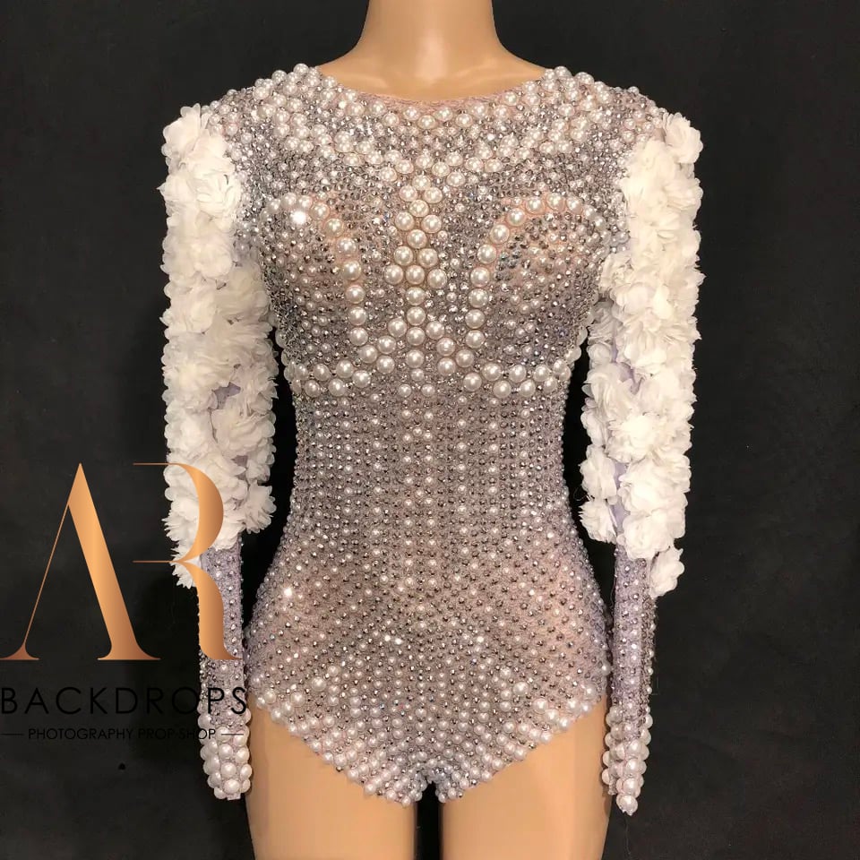 Diva pearl Bodysuit | Arbackdrops