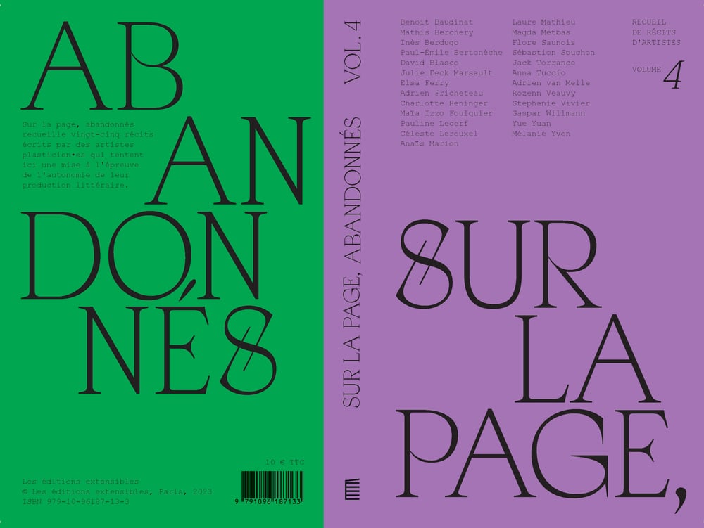 Image of Sur la page, abandonnés — vol.4