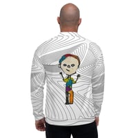 Image 1 of beYOU Melt Unisex Bomber Jacket