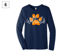 Navy & Gray Delmar Spirit Wear (4 designs)