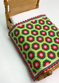 Image of Green Hexagon Blanket