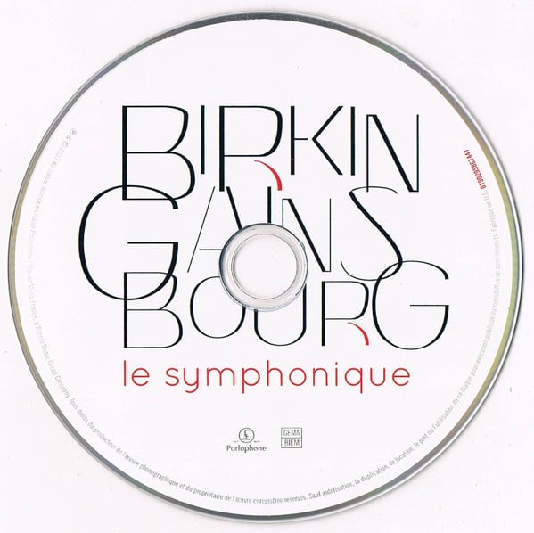 Jane Birkin – Birkin / Gainsbourg Le Symphonique, CD NEW