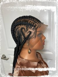 Image 3 of Stitch Braid All Back Conrow Wig