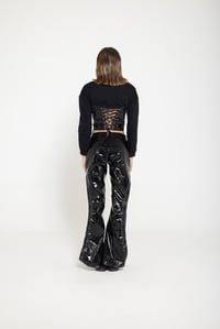 Image 4 of SHINY COATED CORSET