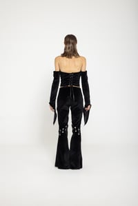 Image 4 of BLACK VELVET CORSET