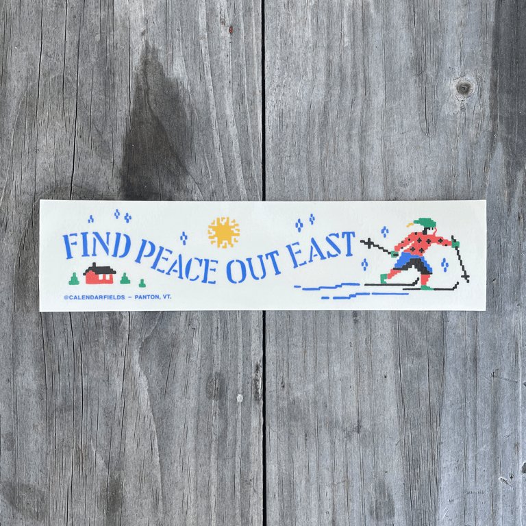 Find Peace Out East Sticker Image 2