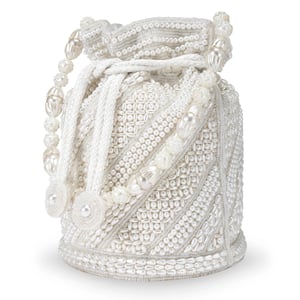 Image of Wedding Pearl Potli bag