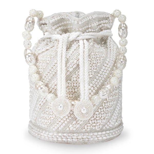Image of Wedding Pearl Potli bag