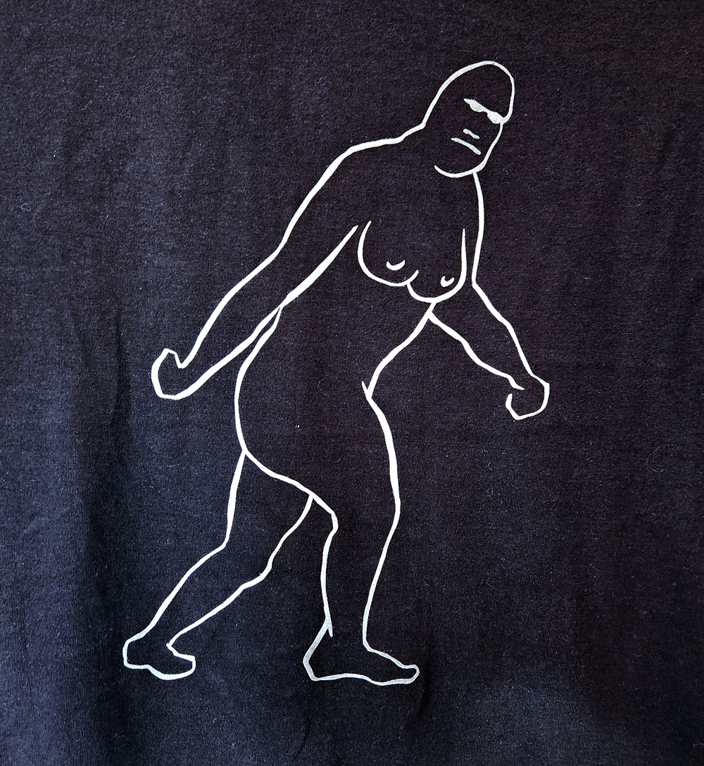 Image of Big Titty Bigfoot X-Files Tee